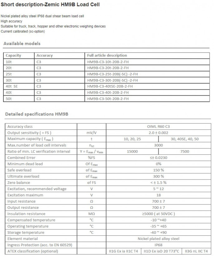 gallery/hm9b specs