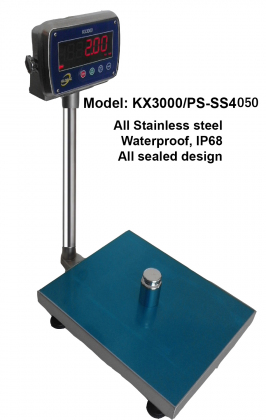 gallery/global scale, wterproof design ip68, model kx3000 ps-ss series